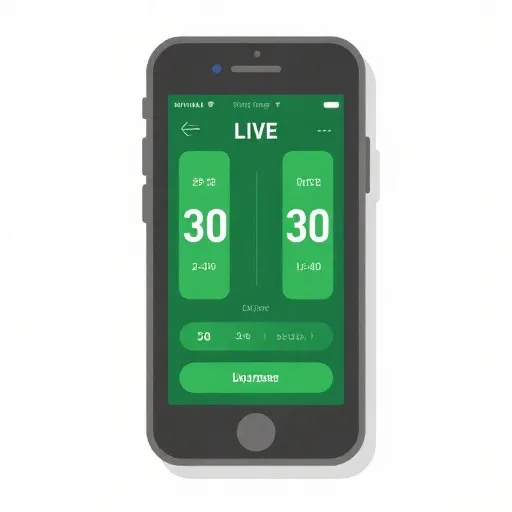 实时比分工具示意图