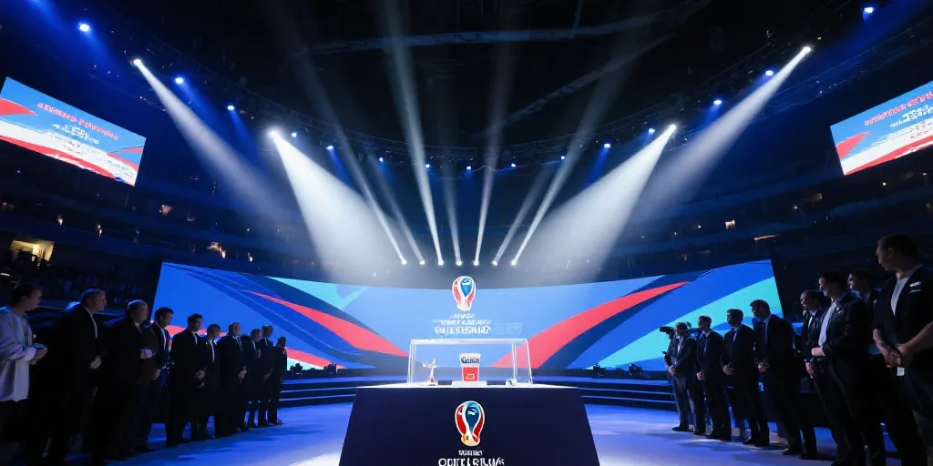 抽签分组流程示意图