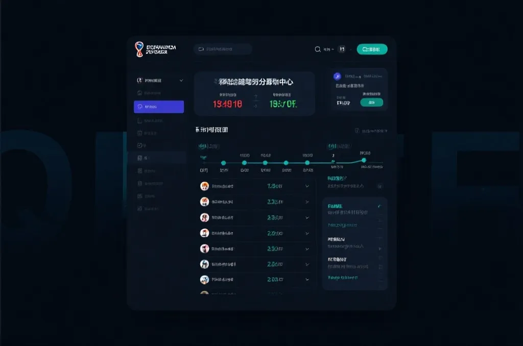 世界杯实时比分页面的赛事卡片与时间轴布局示意